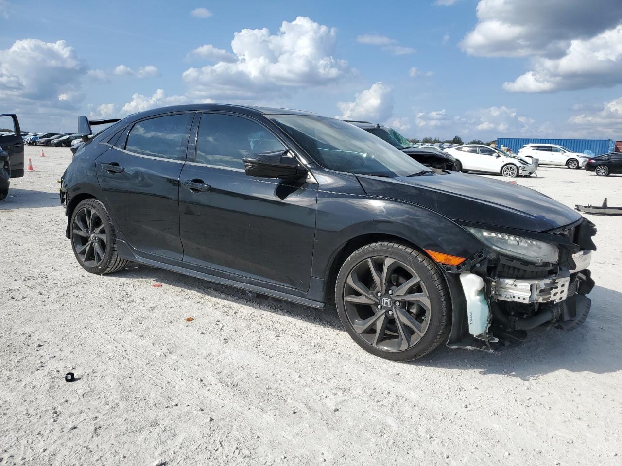 2017 Honda Civic VIN SHHFK7H94HU219006 Copart auction photo, front end / rear end damage thumbnail 4