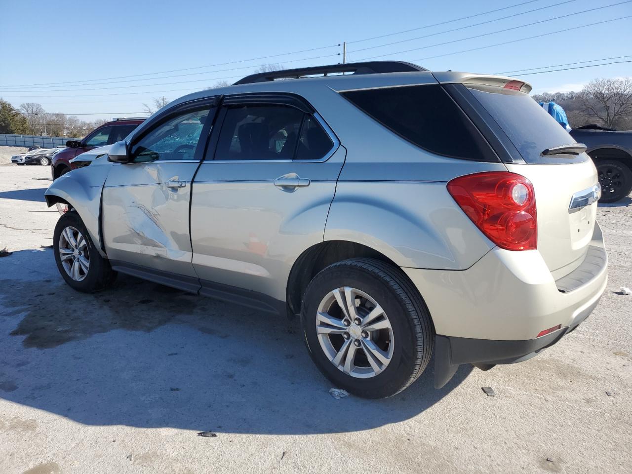 2013 Chevrolet Equinox VIN 2GNALDEK5D6168248 Copart auction photo, front end / side damage thumbnail 2