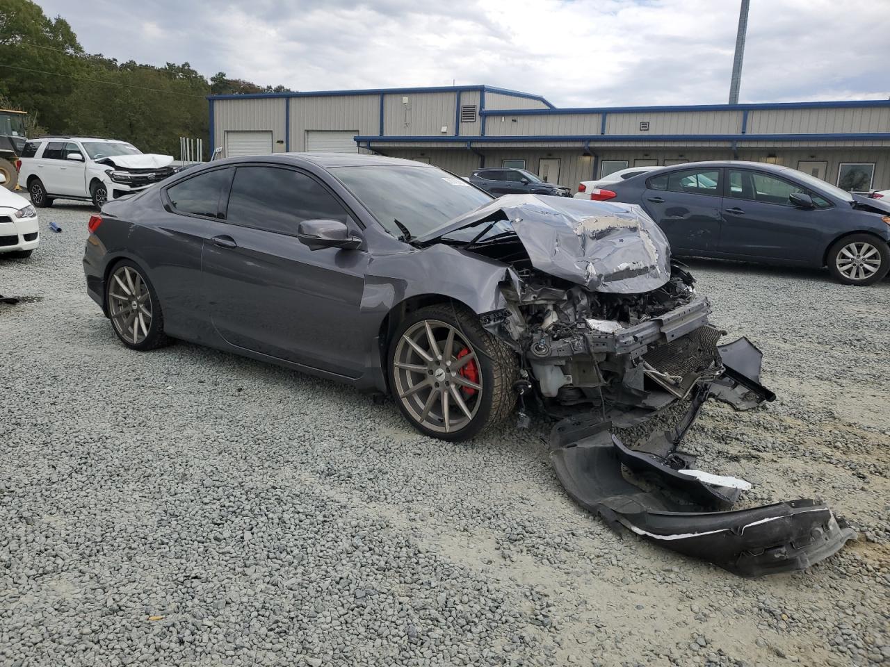 2015 Honda Accord VIN 1HGCT2B82FA002467 Copart auction photo, front end damage thumbnail 4