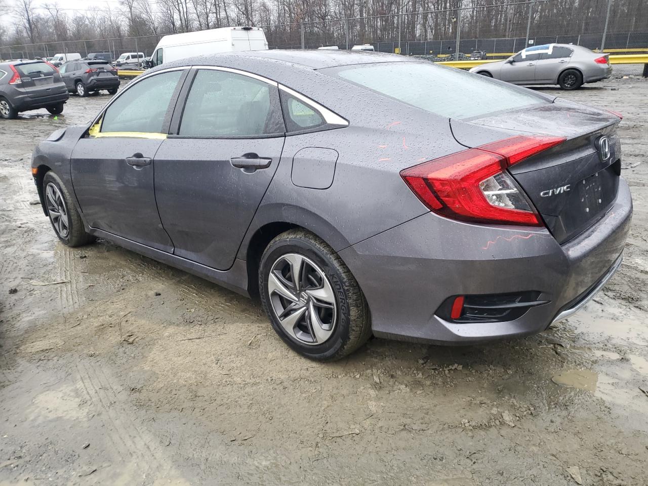 2021 Honda Civic VIN 2HGFC2F63MH542902 Copart auction photo, front end damage thumbnail 2