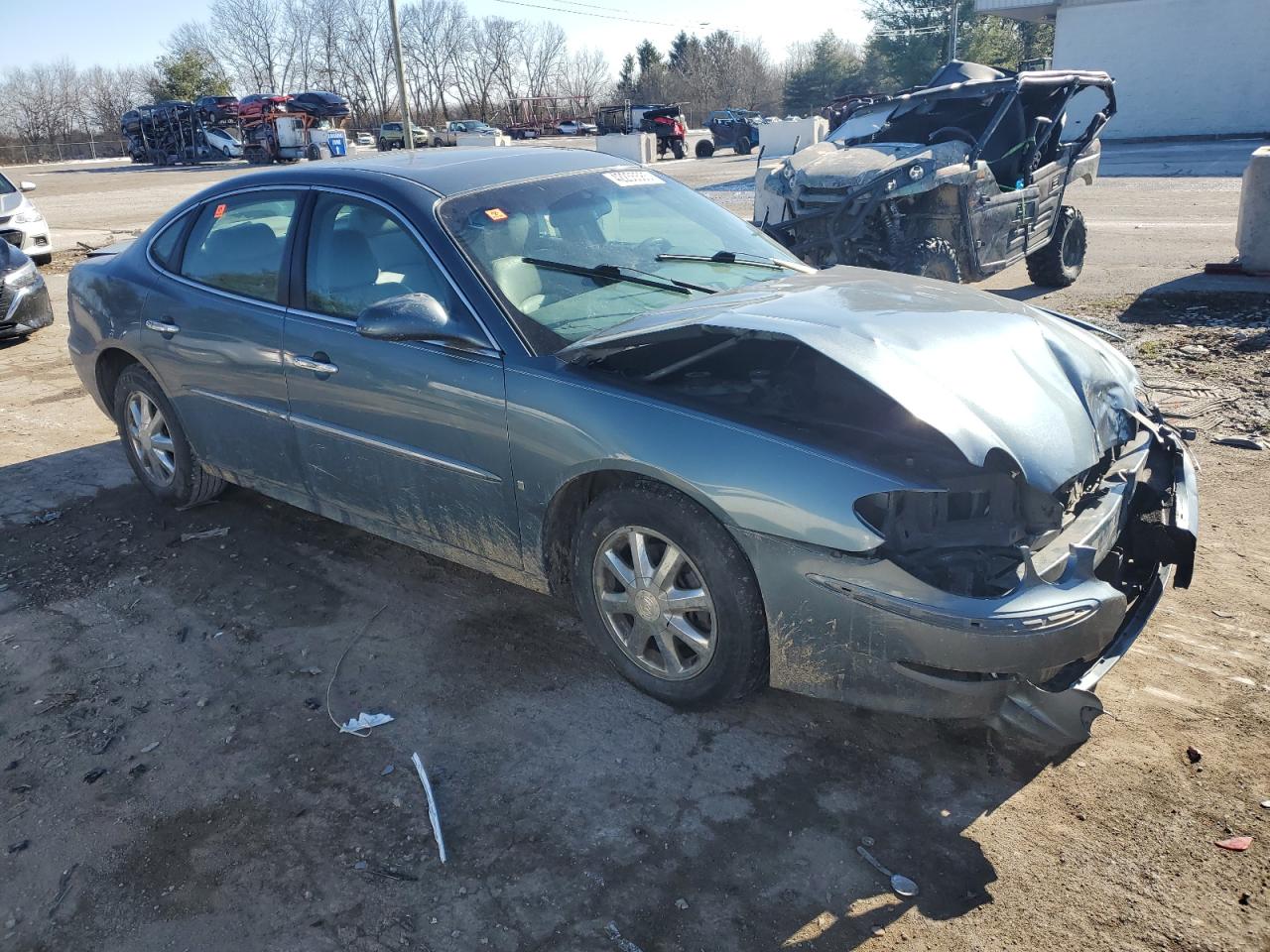 2006 Buick LaCrosse VIN 2G4WD582661230992 Copart auction photo, all over damage thumbnail 4
