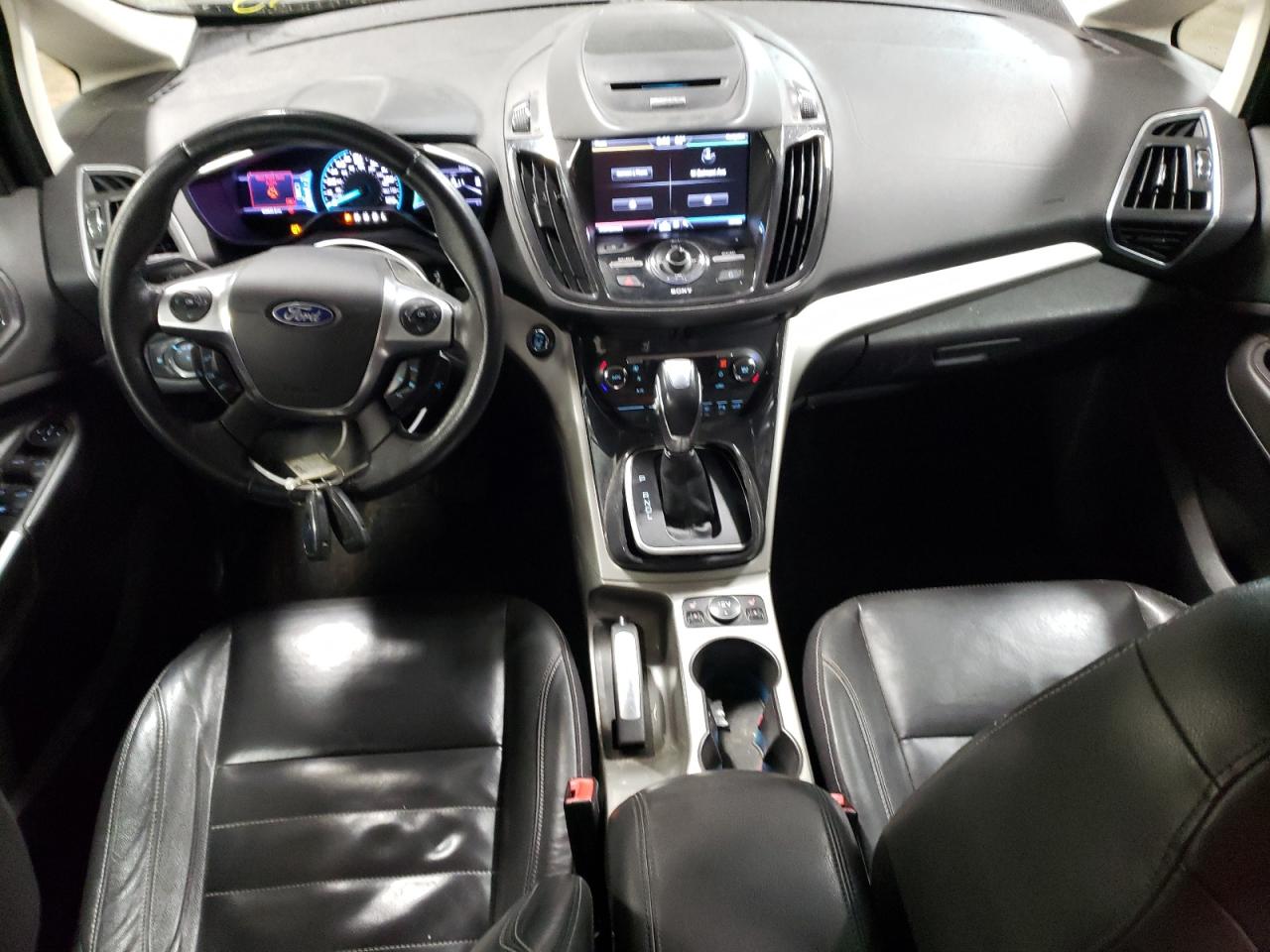 2013 Ford C-MAX VIN 1FADP5BUXDL500350 Copart auction photo, front end / rear end damage thumbnail 8