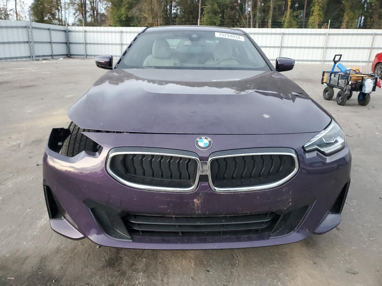 2023 BMW 2er VIN 3MW23CM08P8D62070 Copart auction photo, all over damage thumbnail 5