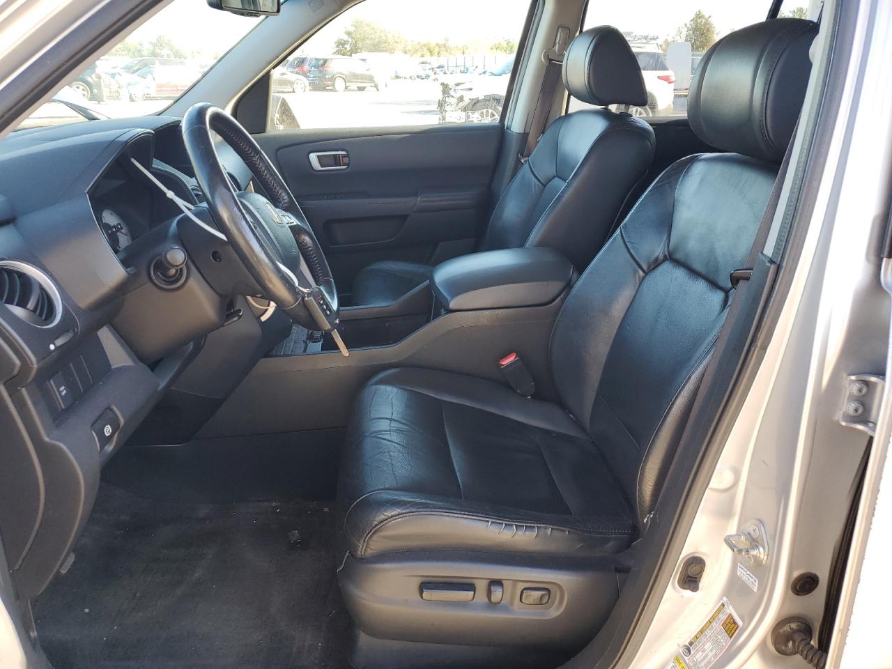 2010 Honda Pilot VIN 5FNYF4H59AB038600 Copart auction photo, side / front end damage thumbnail 7