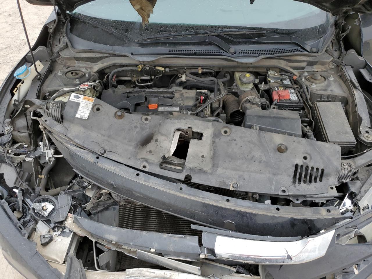 2016 Honda Civic VIN 19XFC2F58GE057841 Copart auction photo, front end / minor dent/scratches damage thumbnail 12