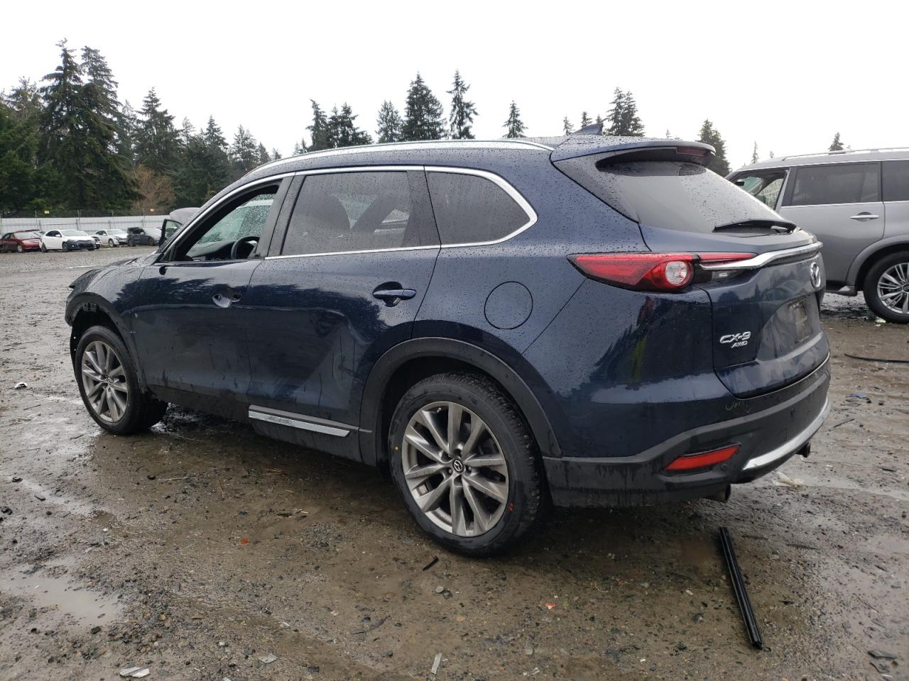 2018 Mazda CX-9 VIN JM3TCBDY0J0221445 Copart auction photo, front end / side damage thumbnail 2