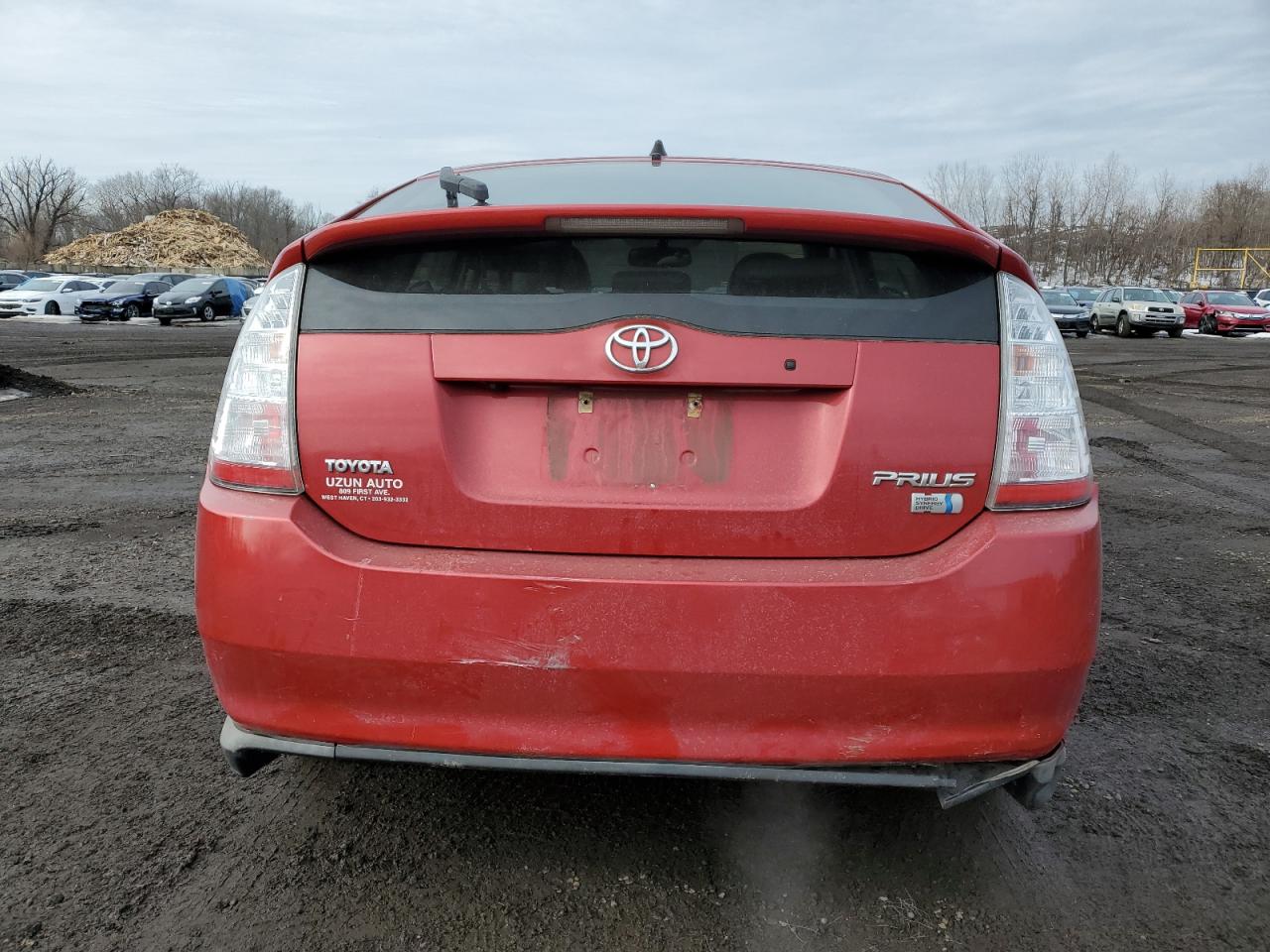2009 Toyota Prius VIN JTDKB20U593520451 Copart auction photo, front end / side damage thumbnail 6