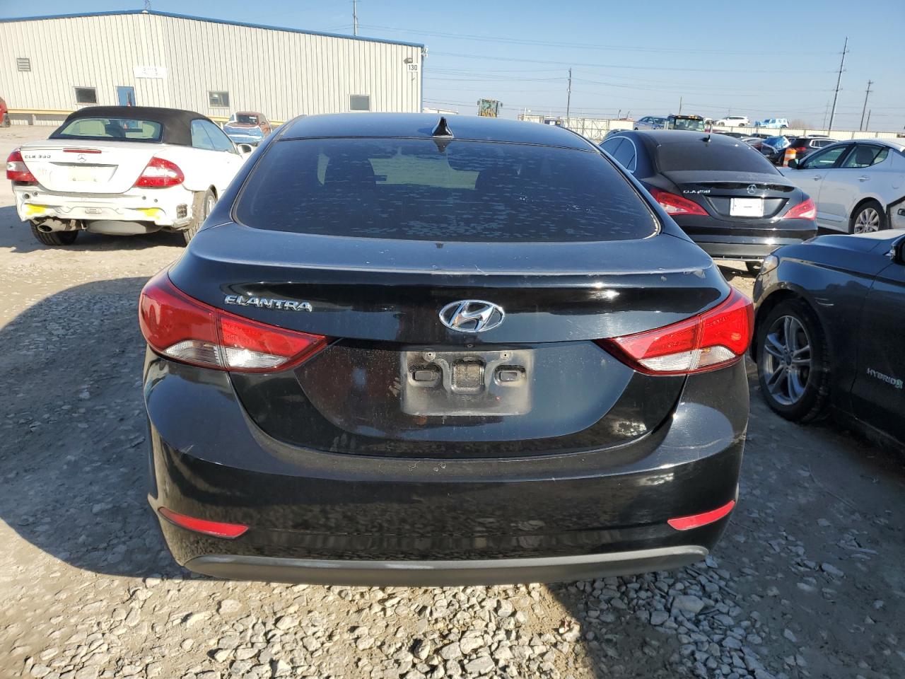 2015 Hyundai Elantra VIN KMHDH4AE2FU328657 Copart auction photo, undercarriage damage thumbnail 6