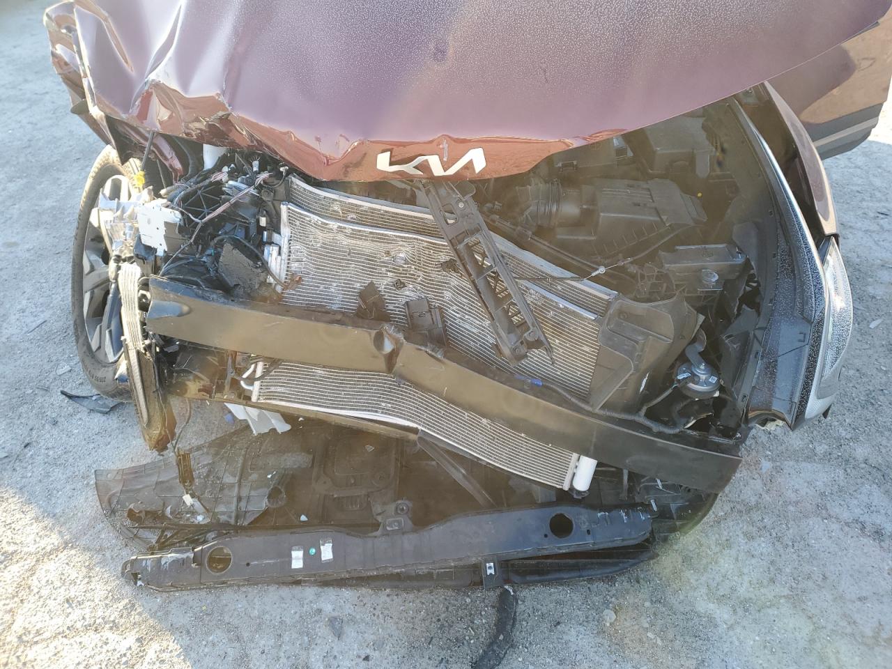2023 KIA Sportage VIN 5XYK6CAF5PG121820 Copart auction photo, front end / minor dent/scratches damage thumbnail 13