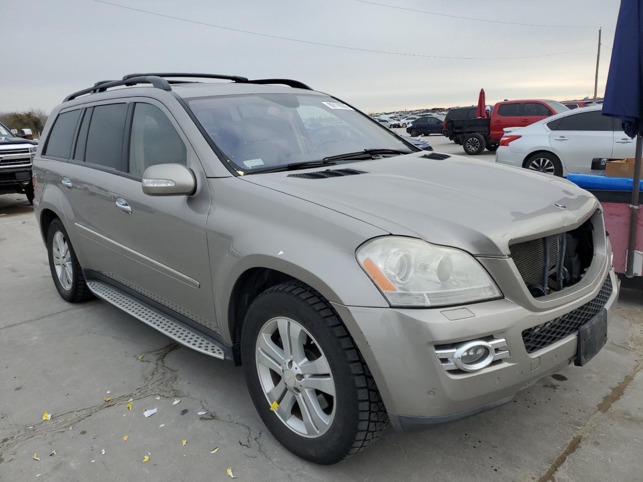 2008 Mercedes-Benz GL-klasse VIN 4JGBF71E18A344836 Copart auction photo, front end damage thumbnail 4