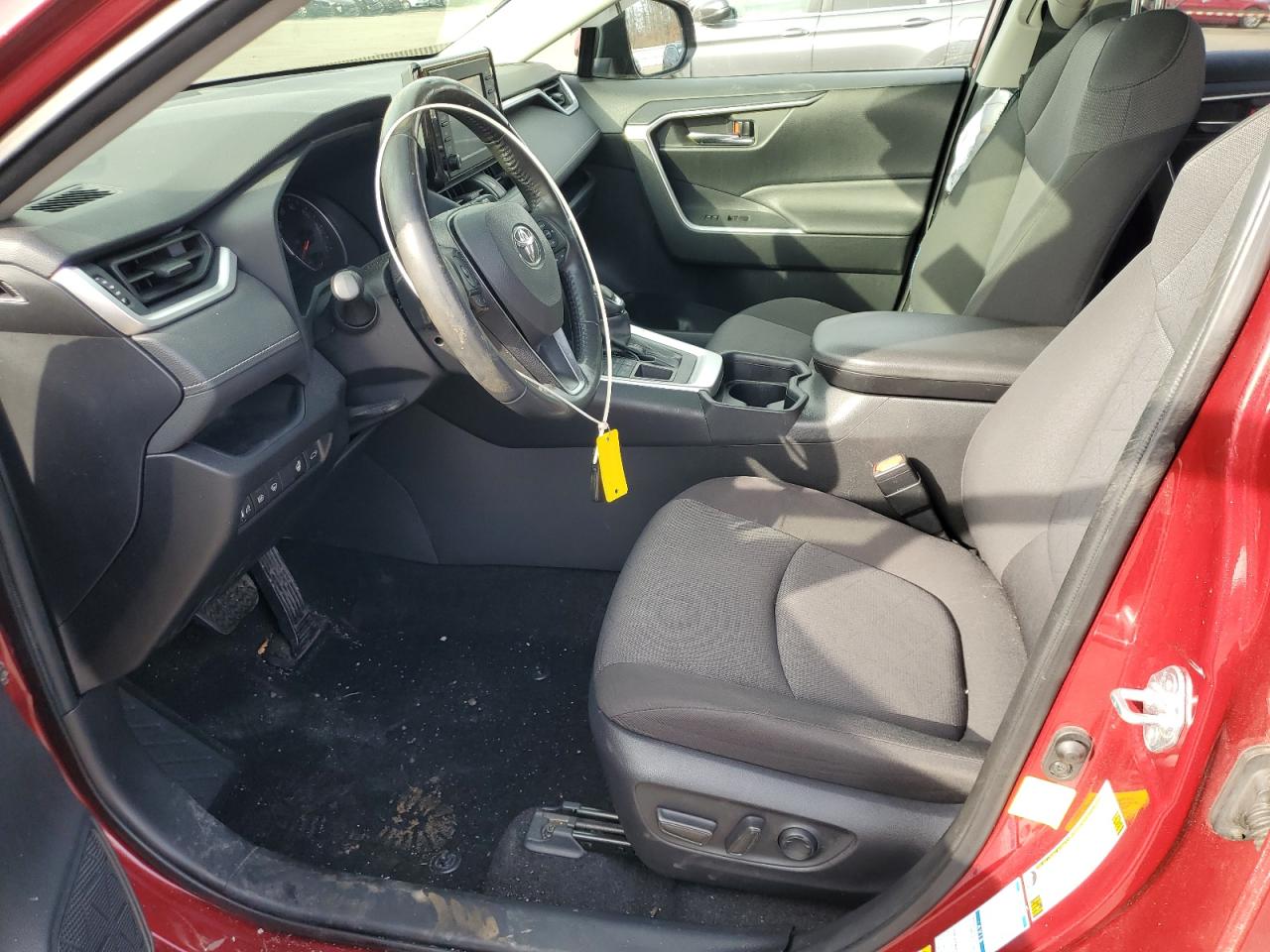 2019 Toyota RAV 4 VIN JTMP1RFV5KD019349 Copart auction photo, side / minor dent/scratches damage thumbnail 7