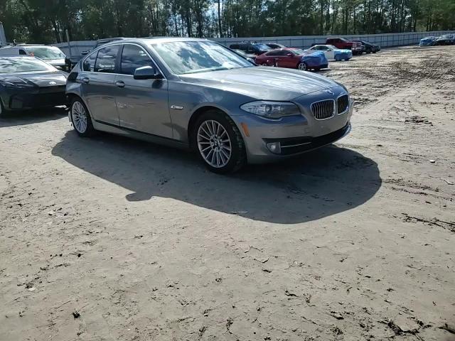 2011 BMW 5er VIN WBAFR7C52BC603854 Copart auction photo, rear end damage thumbnail 11