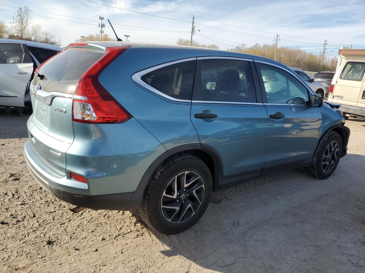 2016 Honda CR-V VIN 2HKRM4H49GH720601 Copart auction photo, front end / minor dent/scratches damage thumbnail 3