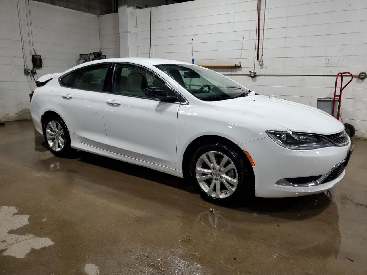 2015 Chrysler 200 VIN 1C3CCCAB3FN695077 Copart auction photo, rear end / hail damage thumbnail 4