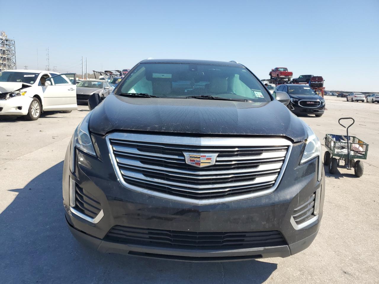 2017 Cadillac XT5 VIN 1GYKNARS6HZ251367 Copart auction photo, side damage thumbnail 5