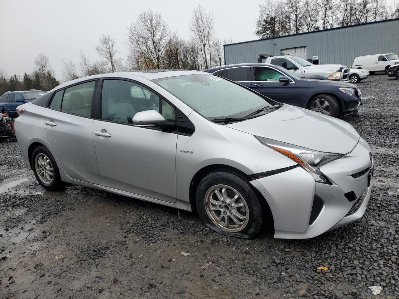 2016 Toyota Prius VIN JTDKARFU0G3019743 Copart auction photo, top/roof / undercarriage damage thumbnail 4