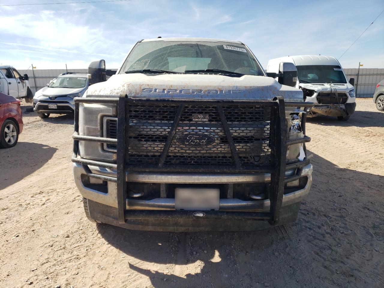 2019 Ford F250 VIN 1FT7W2BT1KED36455 Copart auction photo, front end damage thumbnail 5