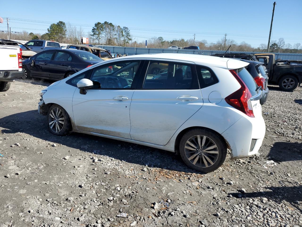 2015 Honda Fit VIN 3HGGK5H80FM741501 Copart auction photo, front end damage thumbnail 2