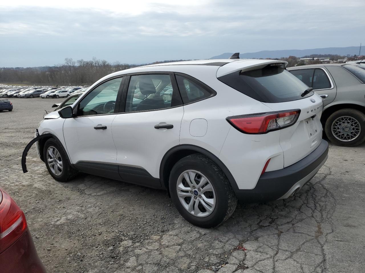 2020 Ford Escape VIN 1FMCU0F65LUA37888 Copart auction photo, front end damage thumbnail 2