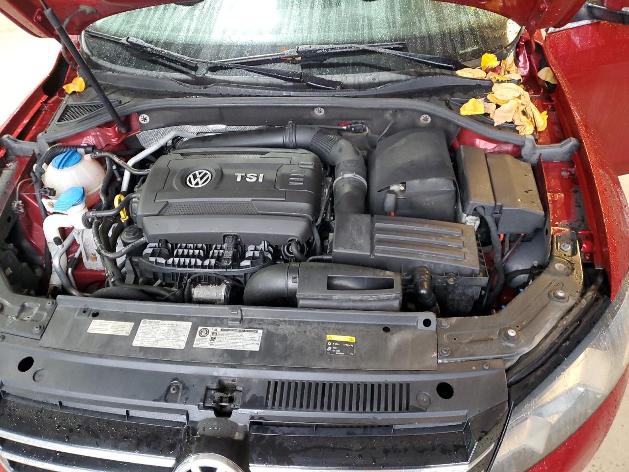 2015 Volkswagen Passat VIN 1VWAT7A38FC078429 Copart auction photo, side damage thumbnail 12