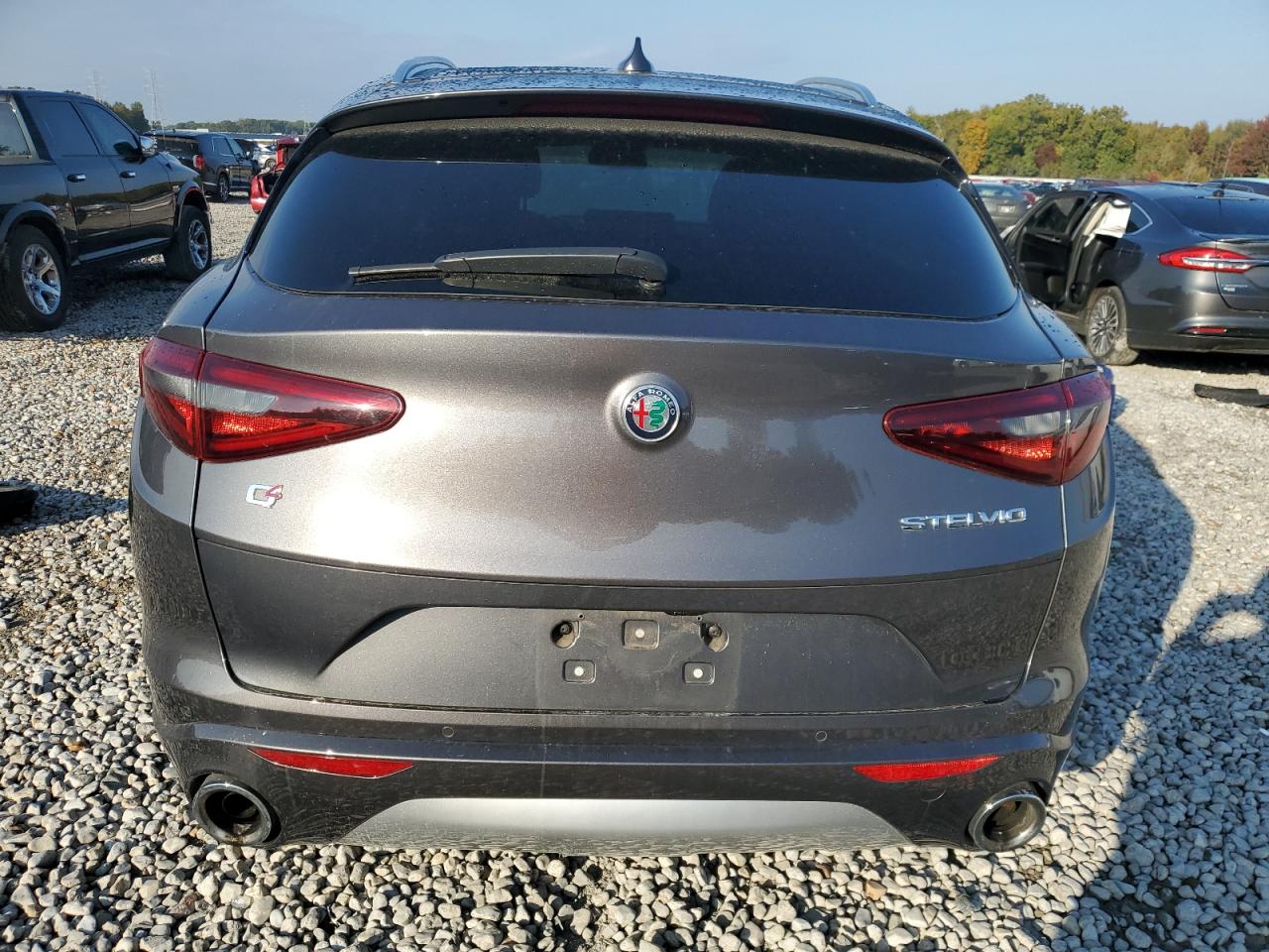 2021 Alfa Romeo Stelvio VIN ZASPAKBN8M7D08697 Copart auction photo, front end damage thumbnail 6