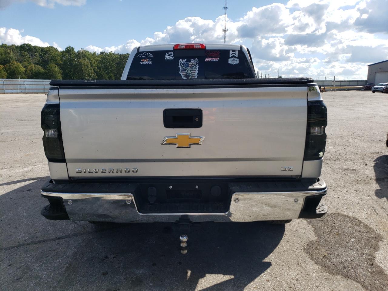 2014 Chevrolet Silverado VIN 3GCUKSEC2EG431629 Copart auction photo, all over damage thumbnail 6