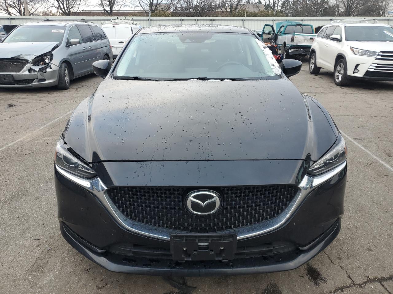 2018 Mazda 6 VIN JM1GL1VM1J1336663 Copart auction photo, front end / side damage thumbnail 5
