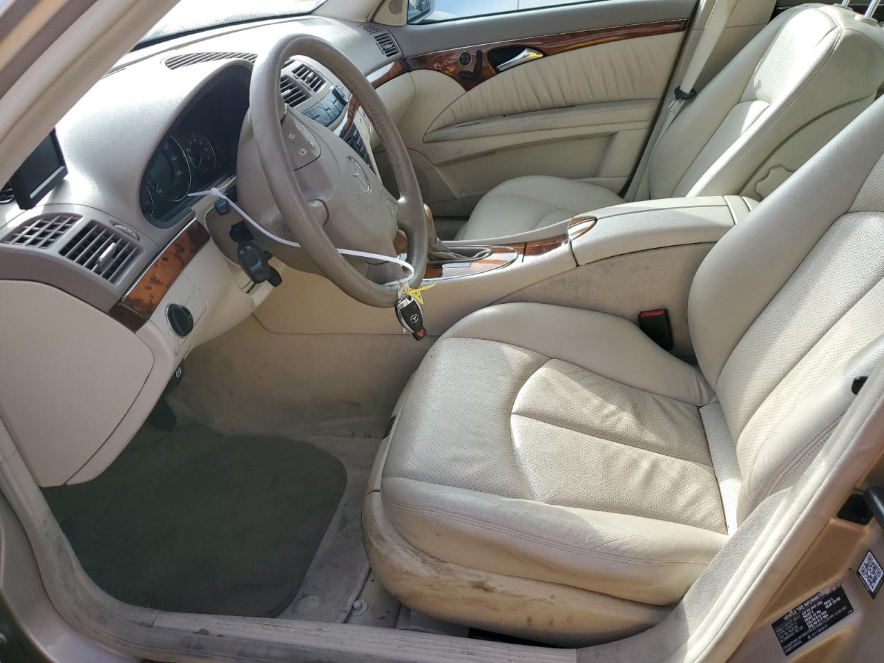 2003 Mercedes-Benz E-klasse VIN WDBUF65J93A115990 Copart auction photo, burn - engine / minor dent/scratches damage thumbnail 7