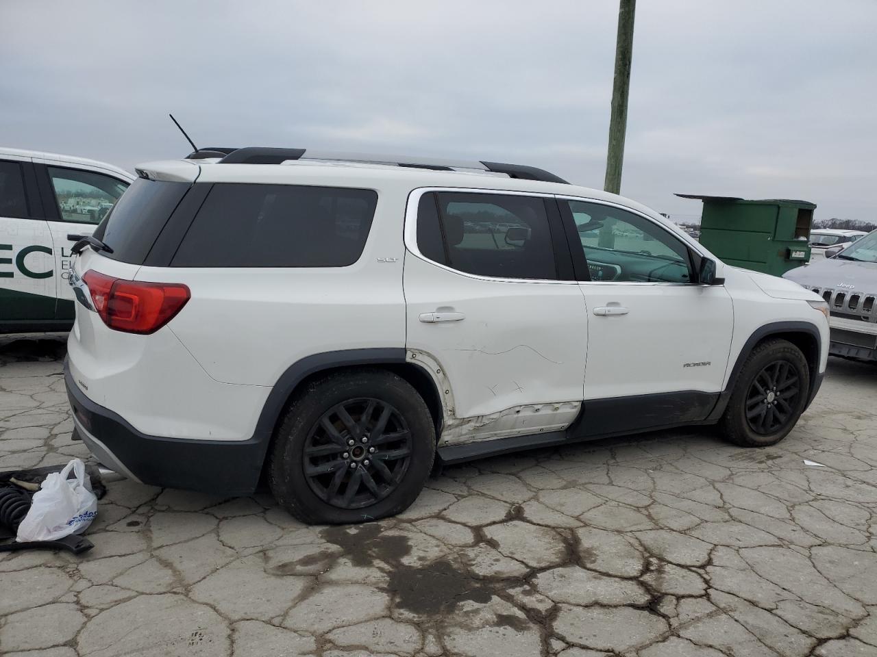 2018 GMC Acadia VIN 1GKKNULSXJZ134790 Copart auction photo, all over damage thumbnail 3