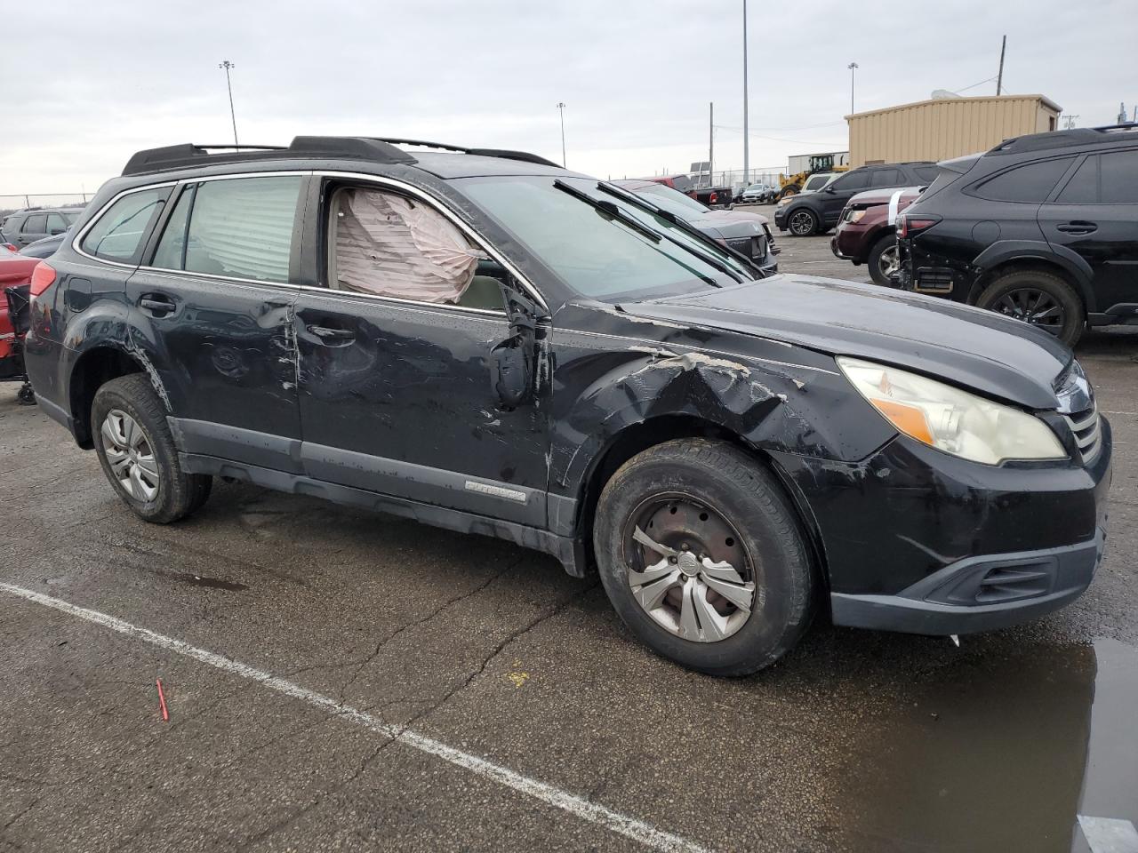 2011 Subaru Outback VIN 4S4BRCAC3B3311573 Copart auction photo, all over damage thumbnail 4
