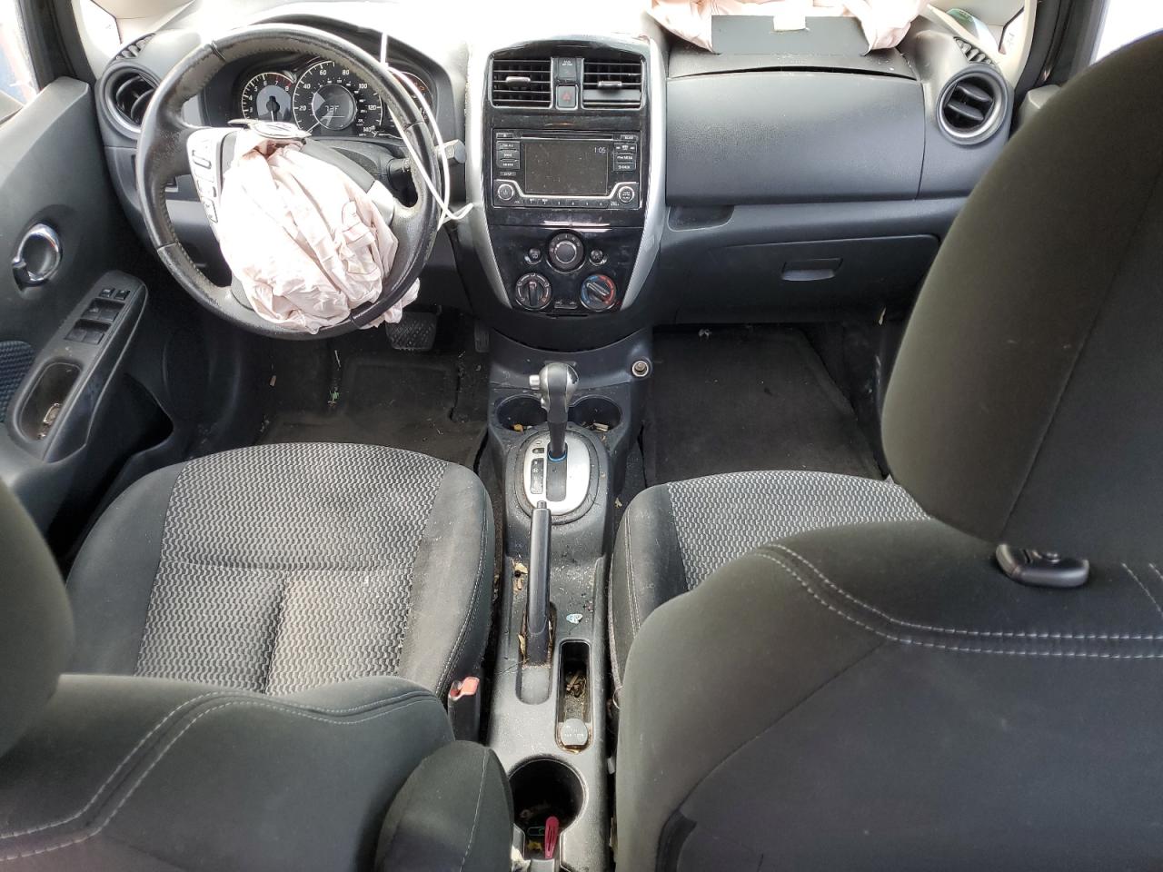 2017 Nissan Versa VIN 3N1CE2CP6HL361107 Copart auction photo, front end / side damage thumbnail 8
