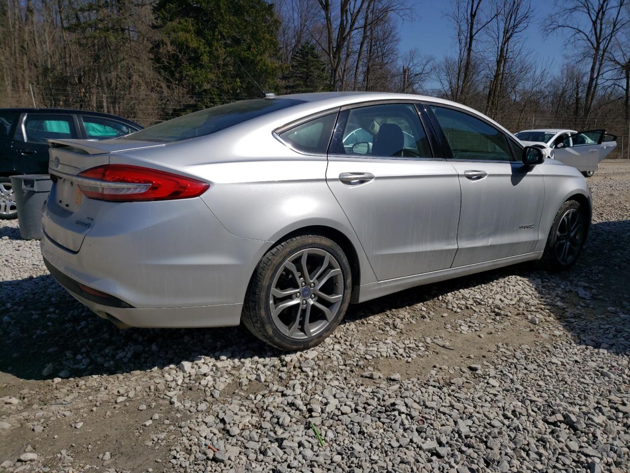 2017 Ford Fusion VIN 3FA6P0LU1HR196018 Copart auction photo, front end damage thumbnail 3