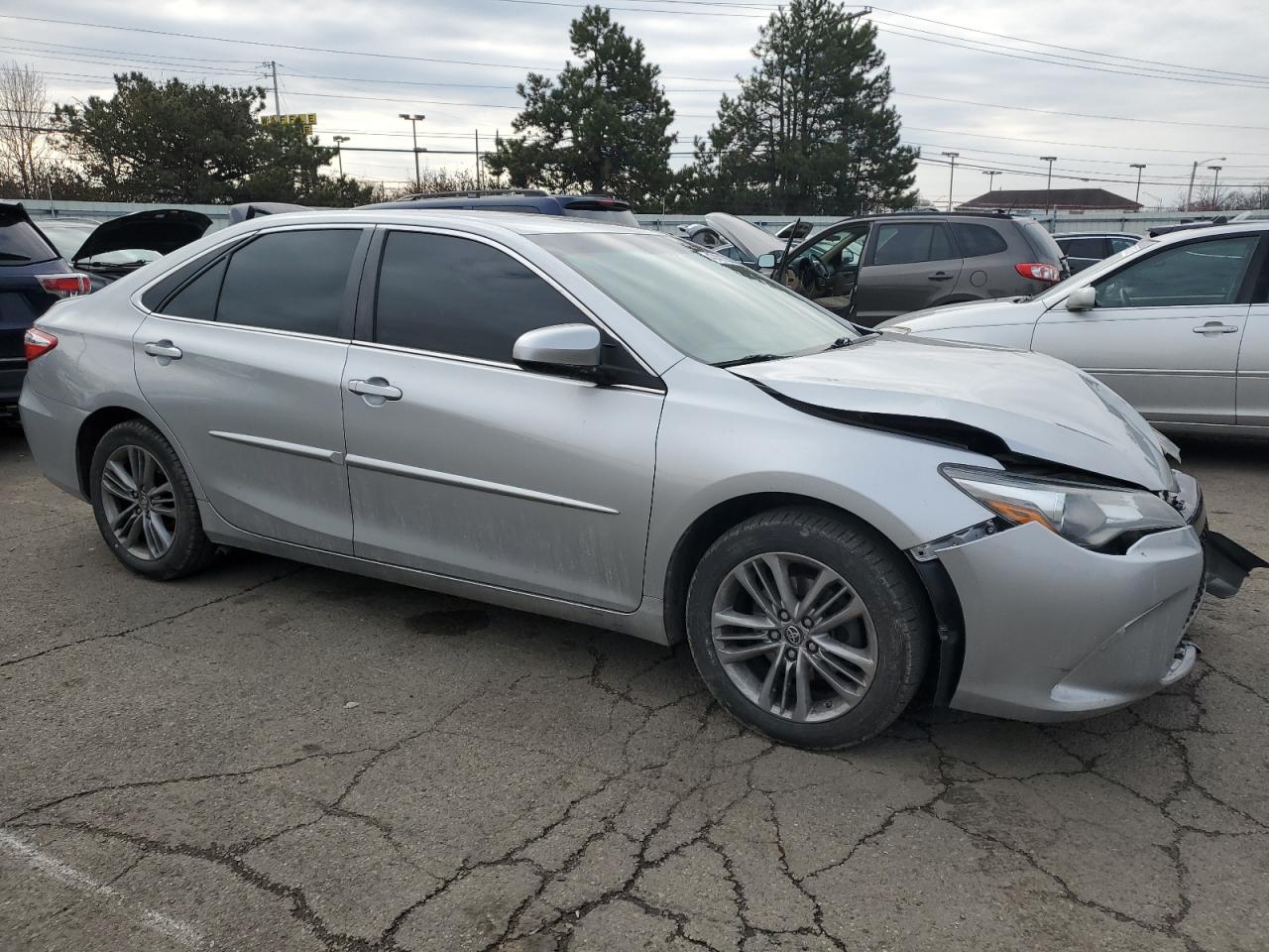 2017 Toyota Camry VIN 4T1BF1FK5HU696781 Copart auction photo, front end damage thumbnail 4
