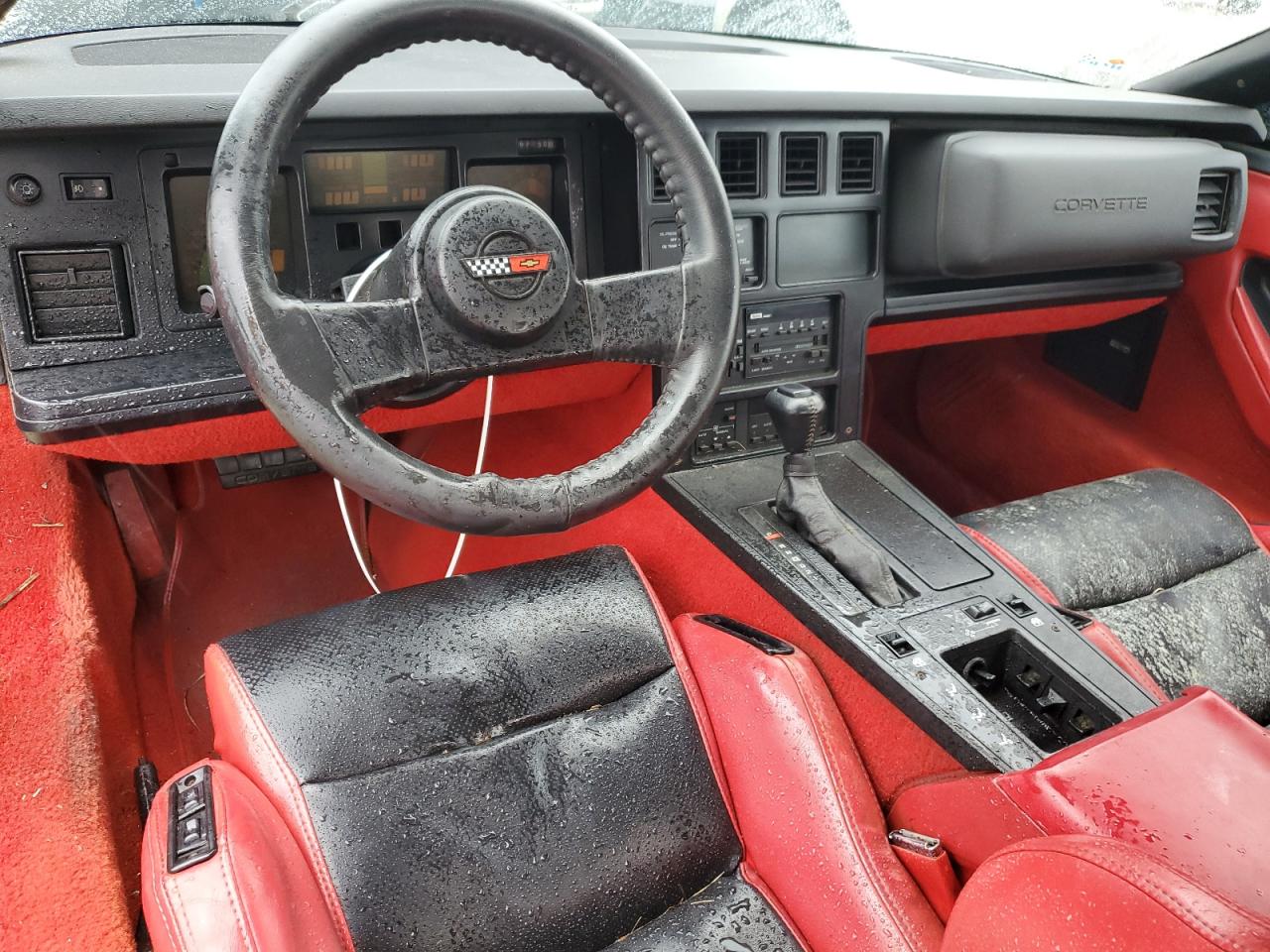 1988 Chevrolet Corvette VIN 1G1YY3180J5109864 Copart auction photo, water/flood damage thumbnail 8