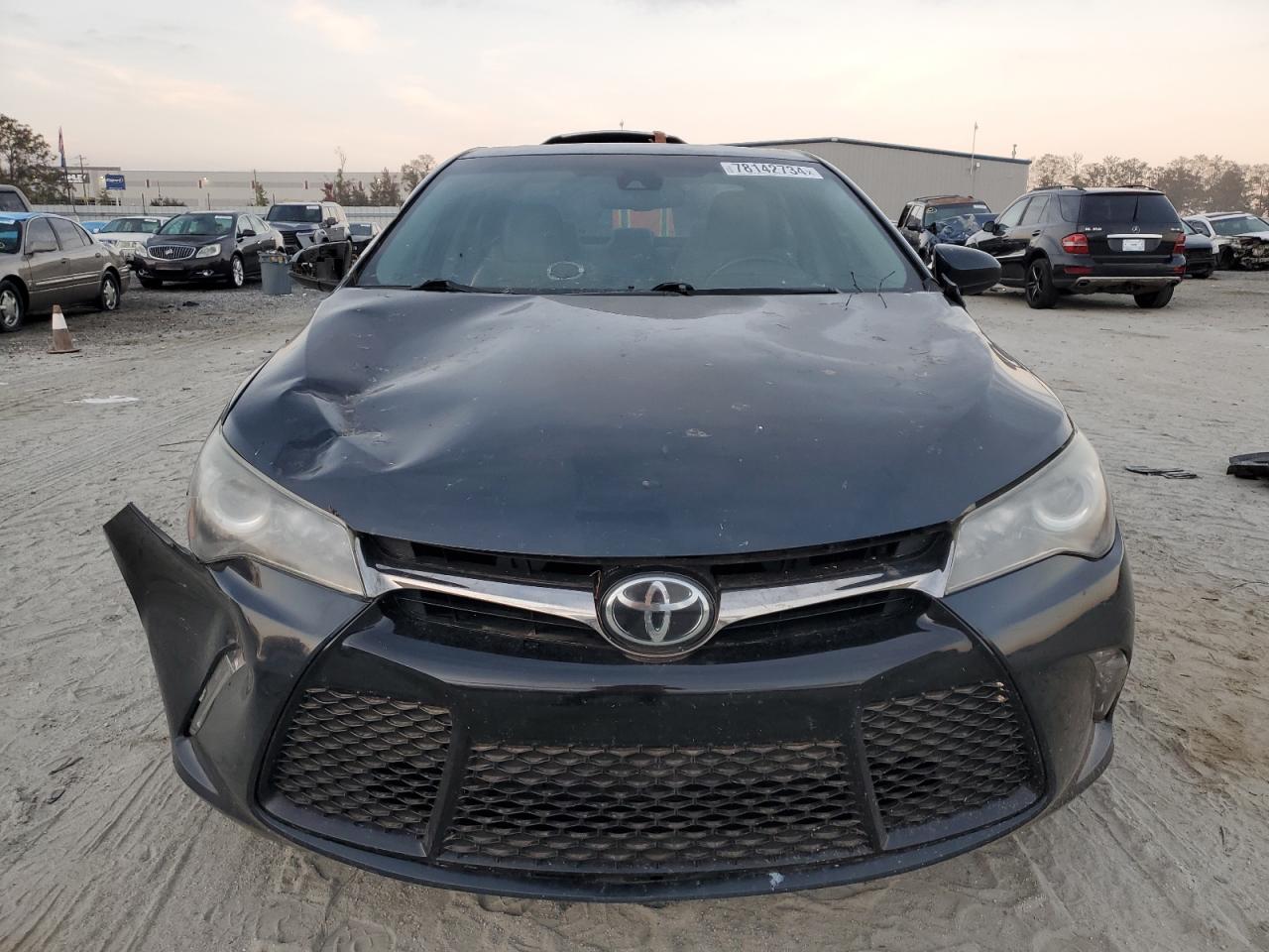 2017 Toyota Camry VIN 4T1BF1FK6HU695879 Copart auction photo, top/roof damage thumbnail 5
