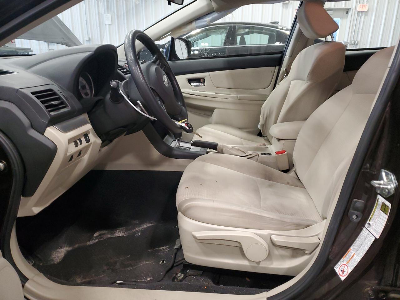 2012 Subaru Impreza VIN JF1GPAC64CH214226 Copart auction photo, front end / side damage thumbnail 7