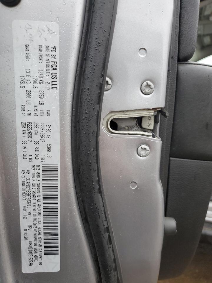 2017 Dodge Journey VIN 3C4PDCAB9HT603211 Copart auction photo, front end / mechanical damage thumbnail 13