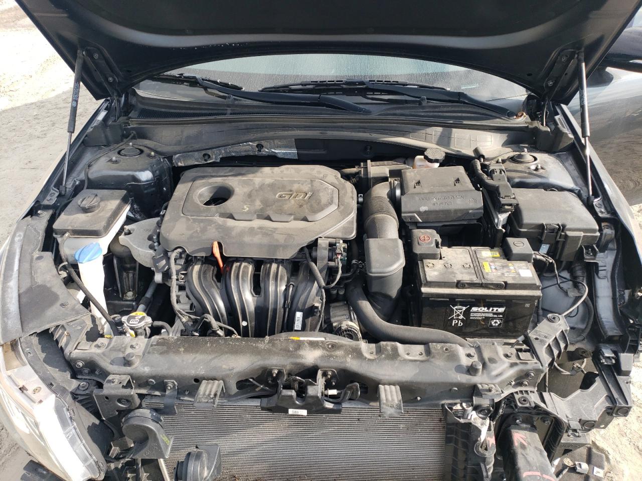 2020 KIA Optima VIN 5XXGT4L36LG426314 Copart auction photo, front end / rear end damage thumbnail 11