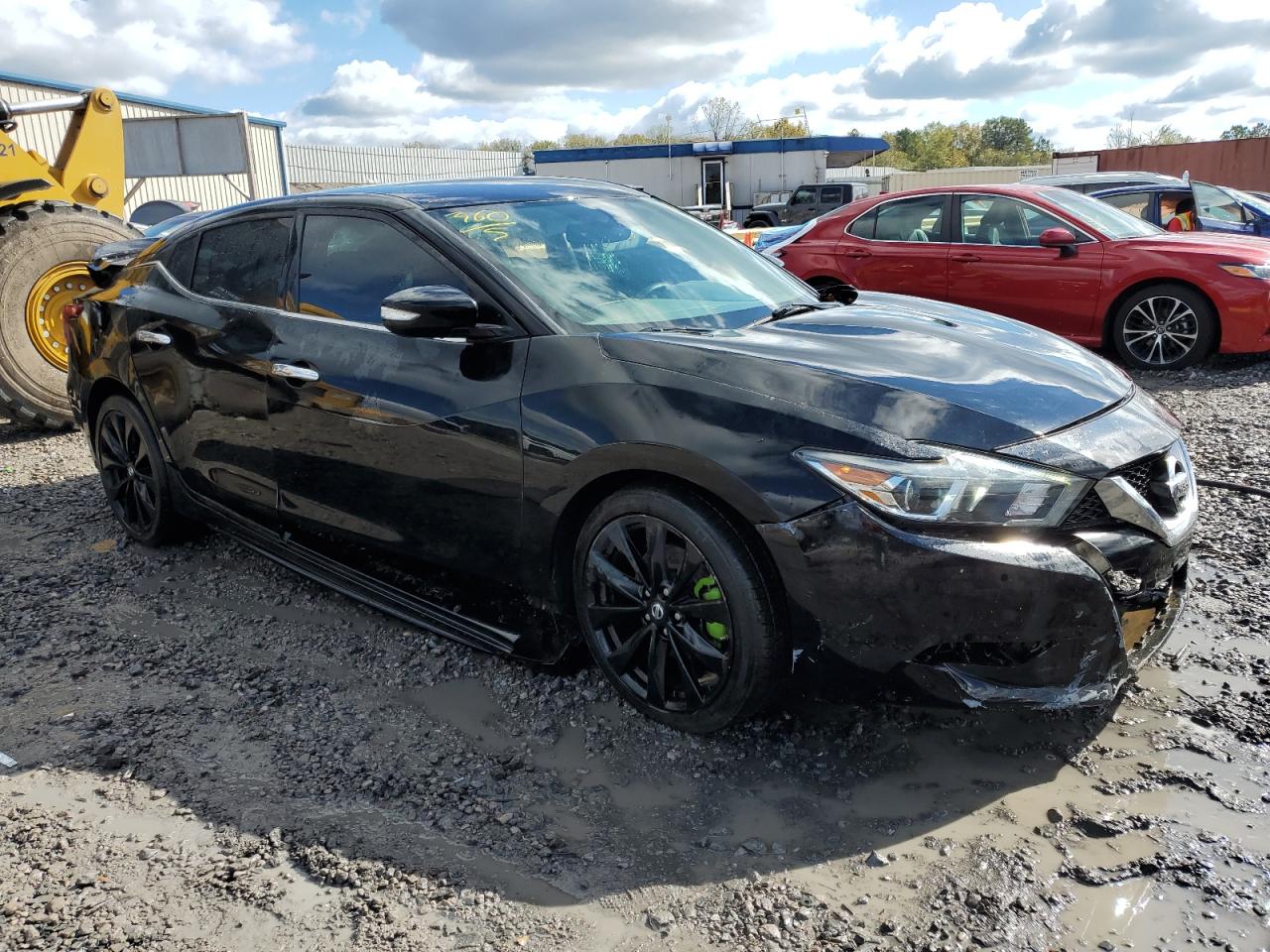 2017 Nissan Maxima VIN 1N4AA6AP3HC415894 Copart auction photo, all over damage thumbnail 4
