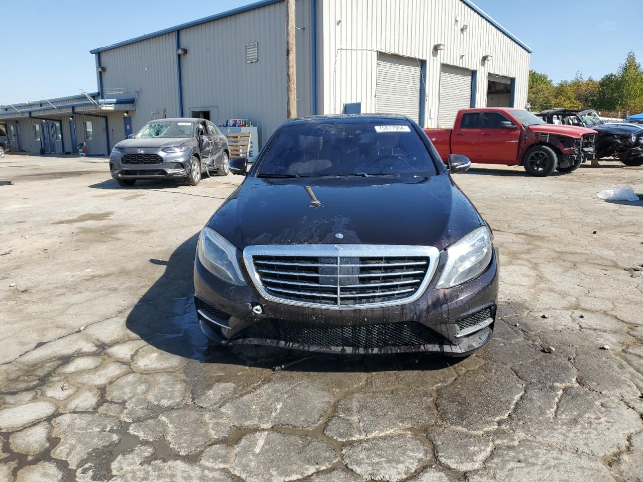 2015 Mercedes-Benz S-klasse VIN WDDUG8CB2FA166635 Copart auction photo, front end damage thumbnail 5