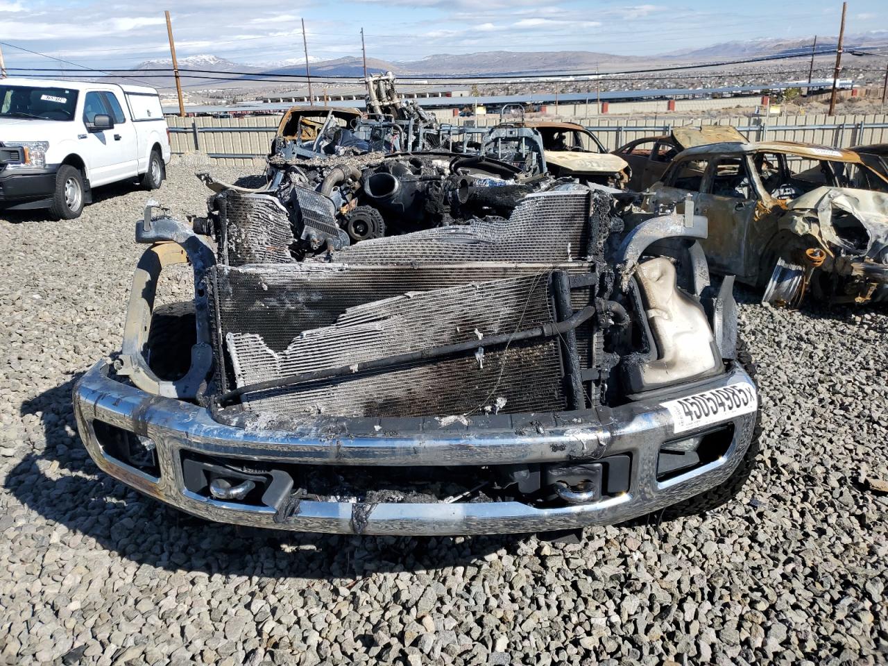 2017 Ford F250 VIN 1FT7W2BT3HEE64978 Copart auction photo, burn damage thumbnail 5