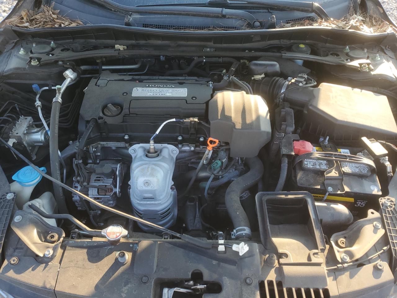 2013 Honda Accord VIN 1HGCR2F55DA116927 Copart auction photo, undercarriage damage thumbnail 12