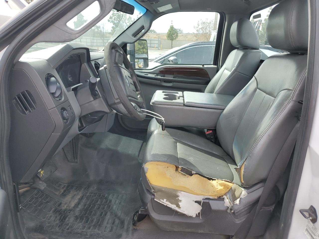 2012 Ford F250 VIN 1FTBF2A64CEA16022 Copart auction photo, all over damage thumbnail 7