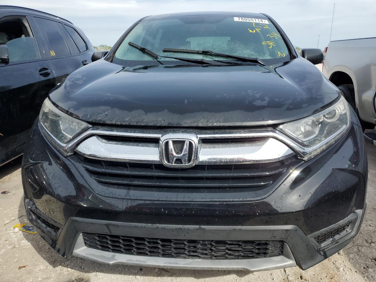 2017 Honda CR-V VIN 5J6RW5H37HL000129 Copart auction photo, water/flood damage thumbnail 5