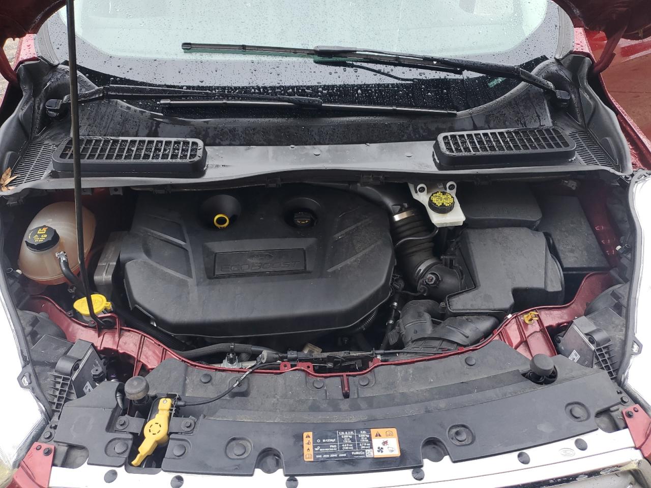 2017 Ford Escape VIN 1FMCU0J92HUB19330 Copart auction photo, minor dent/scratches damage thumbnail 11