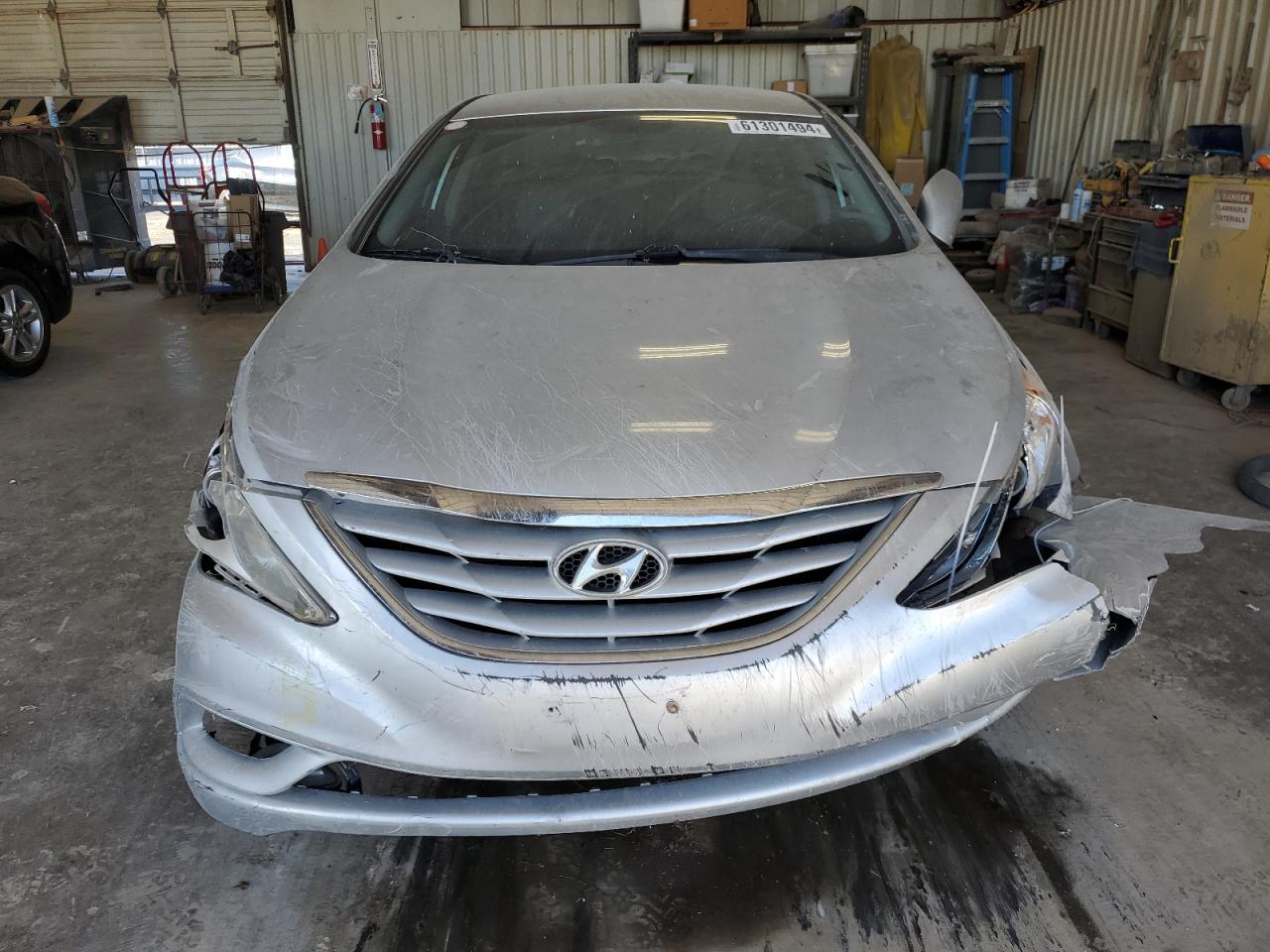 2013 Hyundai Sonata VIN 5NPEB4AC0DH555992 Copart auction photo, front end / side damage thumbnail 5