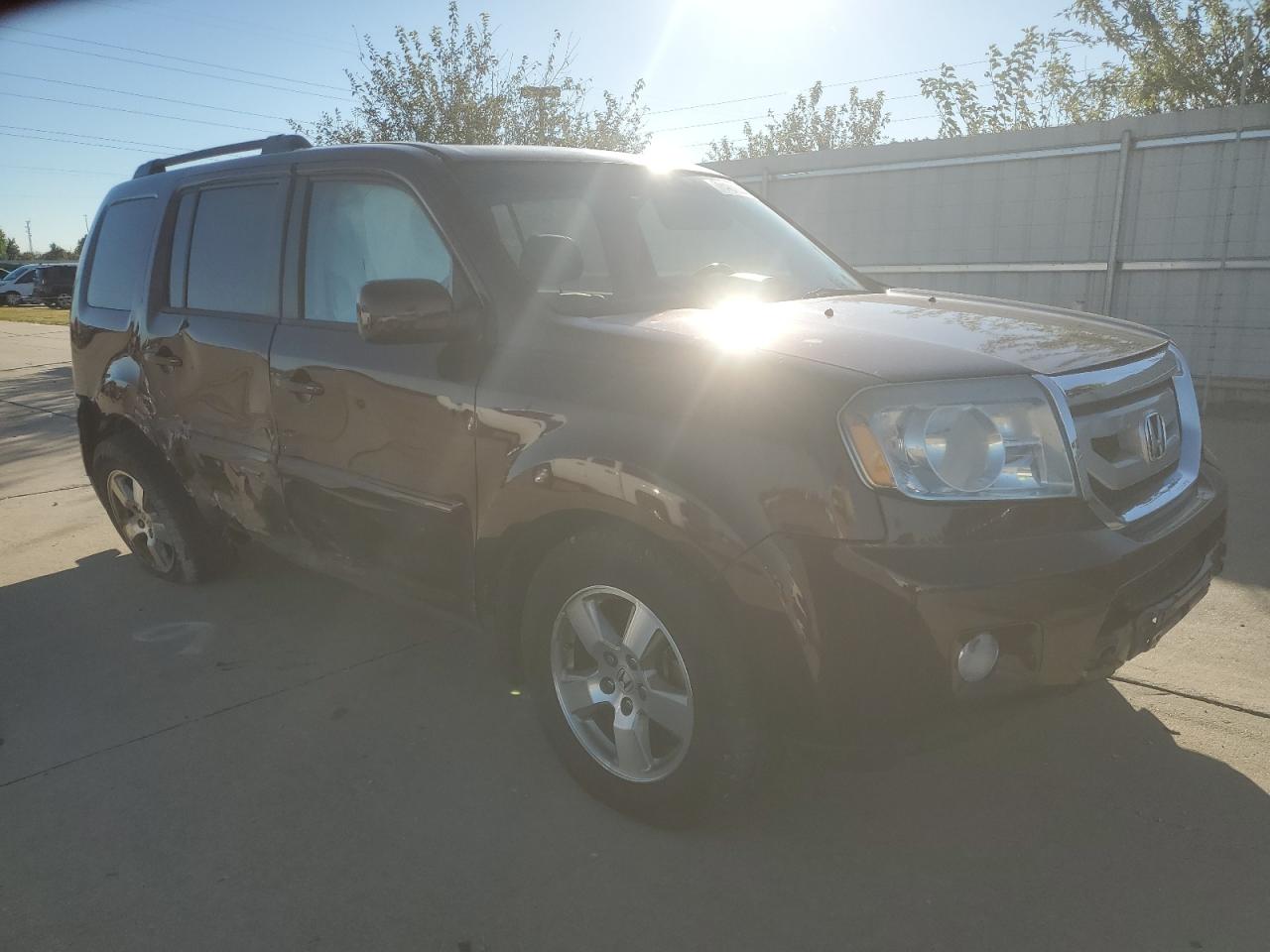 2011 Honda Pilot VIN 5FNYF4H74BB097430 Copart auction photo, all over / undercarriage damage thumbnail 4