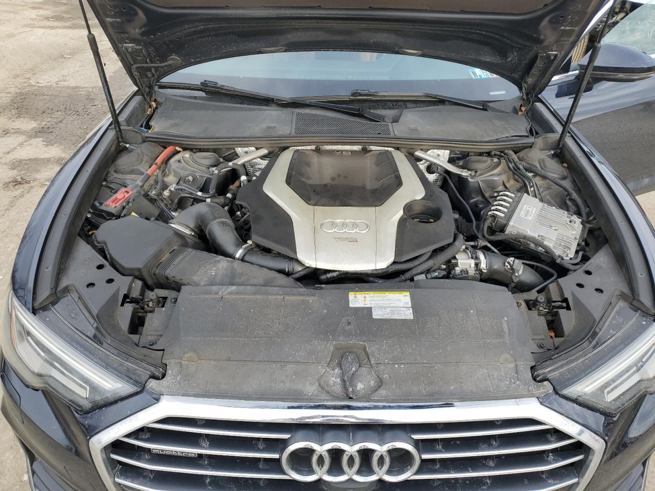 2019 Audi A6 VIN WAUL2AF27KN055652 Copart auction photo, side damage thumbnail 11