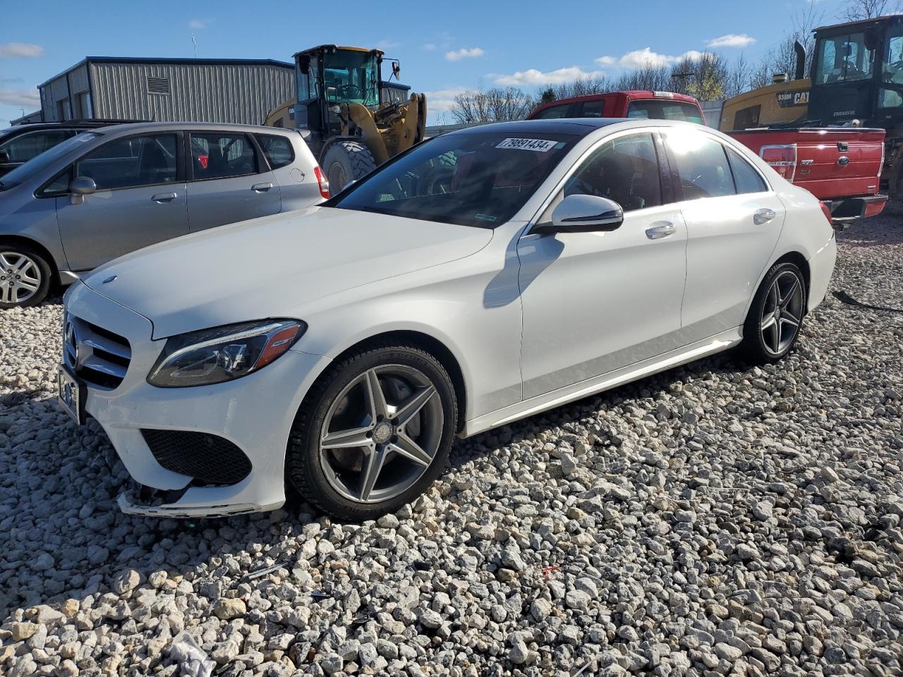 2016 Mercedes-Benz C-klasse VIN WDDWF4KB6GR124266
