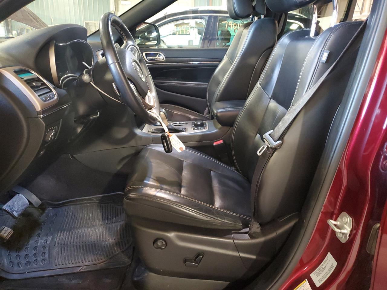 2016 Jeep Grand Cherokee VIN 1C4RJFBG5GC390619 Copart auction photo, front end / rear end damage thumbnail 7